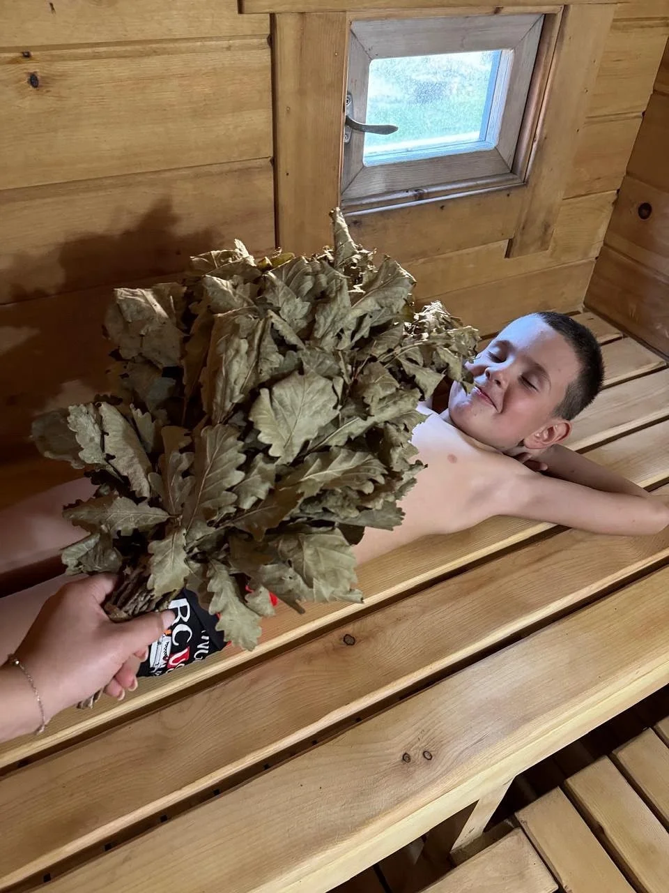 Баня с вениками